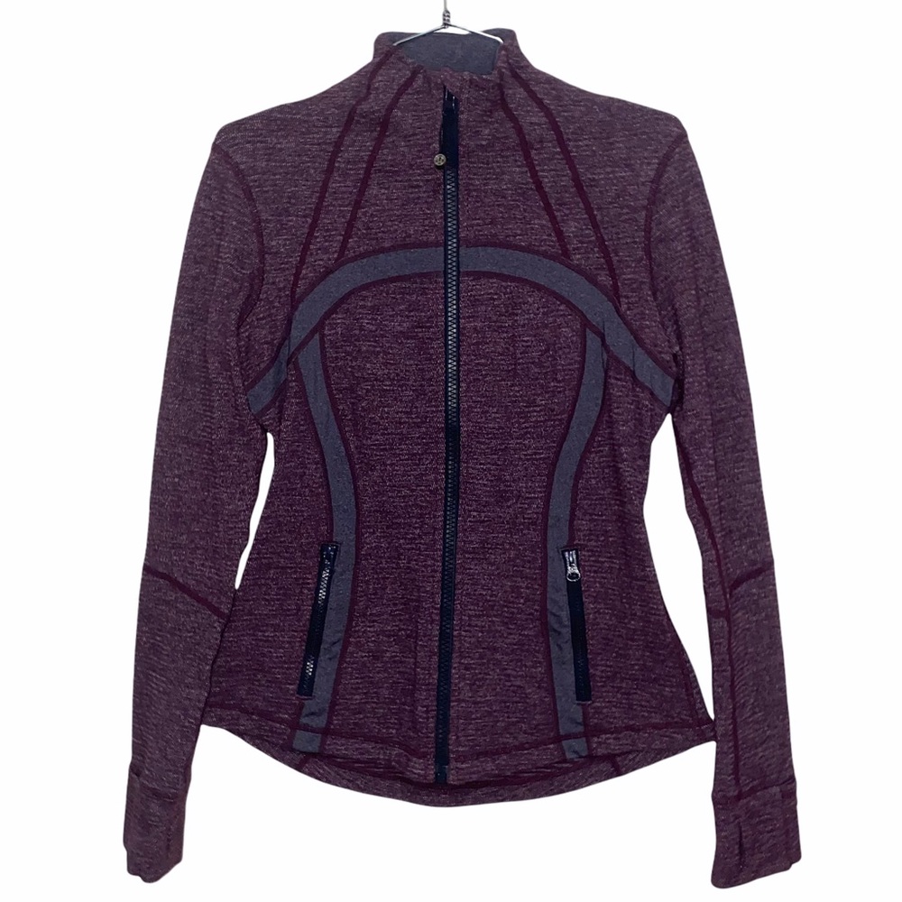 Lululemon Define Jacket *Soft Mini Check Size 8 - image 5